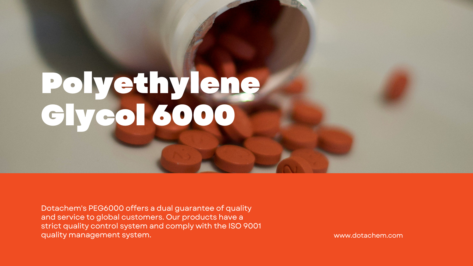 Polyethylene Glycol 6000: Các ứng dụng đa dạng trong lĩnh vực công nghiệp và cam kết chất lượng của Dotachem