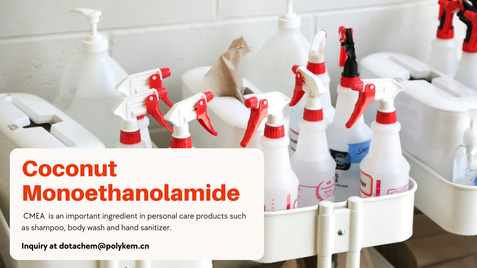 Dừa monoetanolamide (CMEA) dùng để làm gì?